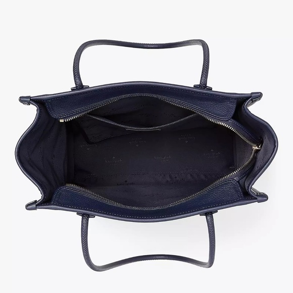 ♠️Kate Spade X Disney Lady and the Tramp NS North South Ella Tote, Blue NWT - Picture 6 of 7